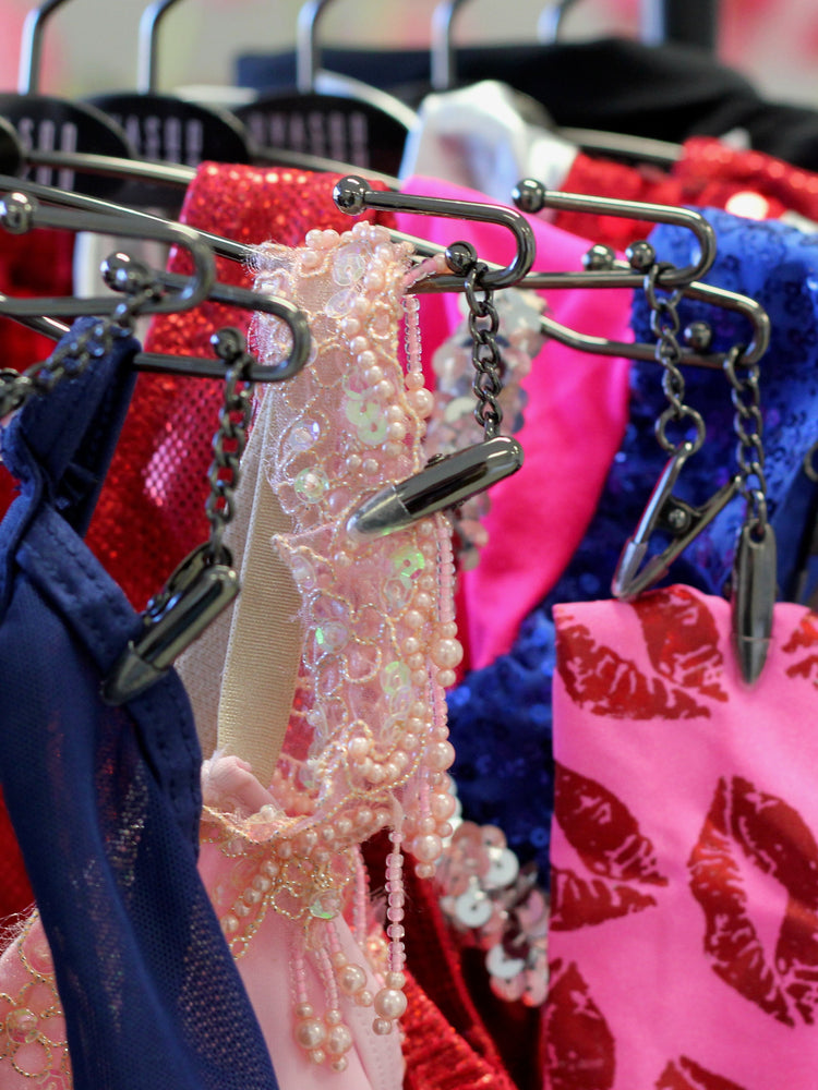DivaSquad Best Dance Hangers, image_restrict_option="Midnight Grey Petite Hangers"